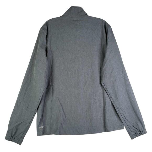 Vuori Venture Track Jacket Mens Large Gray Lightweight Athletic Athleisure - Picture 3 of 10